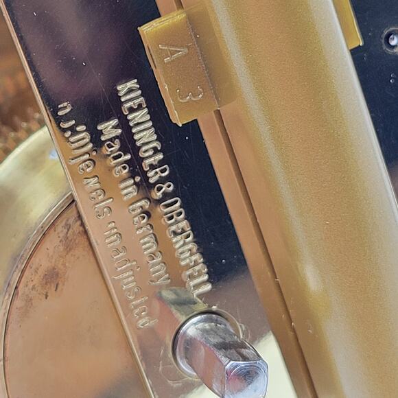 Kundo 400 Day Kieninger & Obergfell Torsion Anniversary clock Plastic dome - Picture 7 of 12